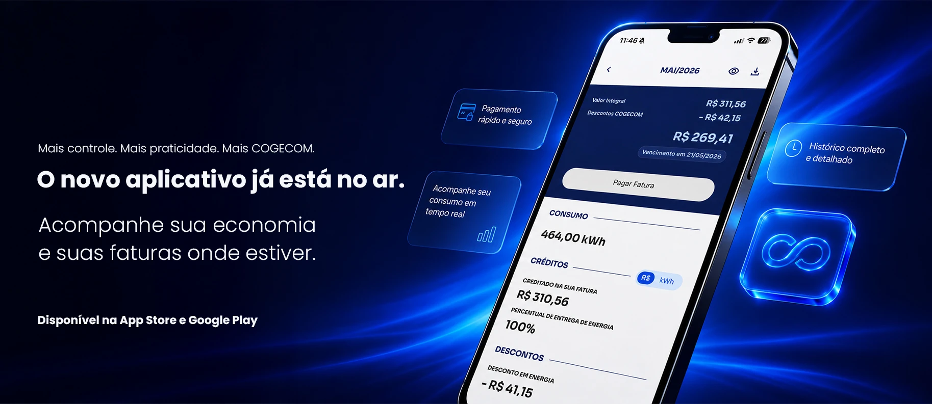 Baixe o aplicativo COGECOM